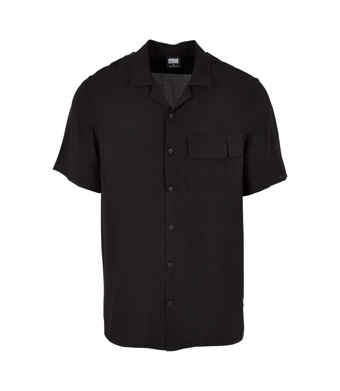 Chemise Camp Homme Noir Urban Classics-1