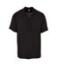 Chemise Camp Homme Noir Urban Classics-1