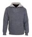 CHALLENGER PRIMO4 — Pull camionneur col camionneur anth/gris : chaleur et style authentique-2