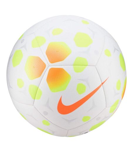 Ballon De Foot Motif/style Géométrique Pitch Taille 5 Blanc Vert Clair Nike