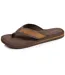 Isotoner Tongs homme ultra confortables, tiges larges-1