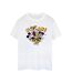 Disney Femme/Ladies Mickey Mouse Group Cotton Boyfriend T-Shirt (Blanc) - UTBI38390-1