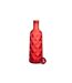 Bouteille en Plastique Martelé 1,15L Rouge