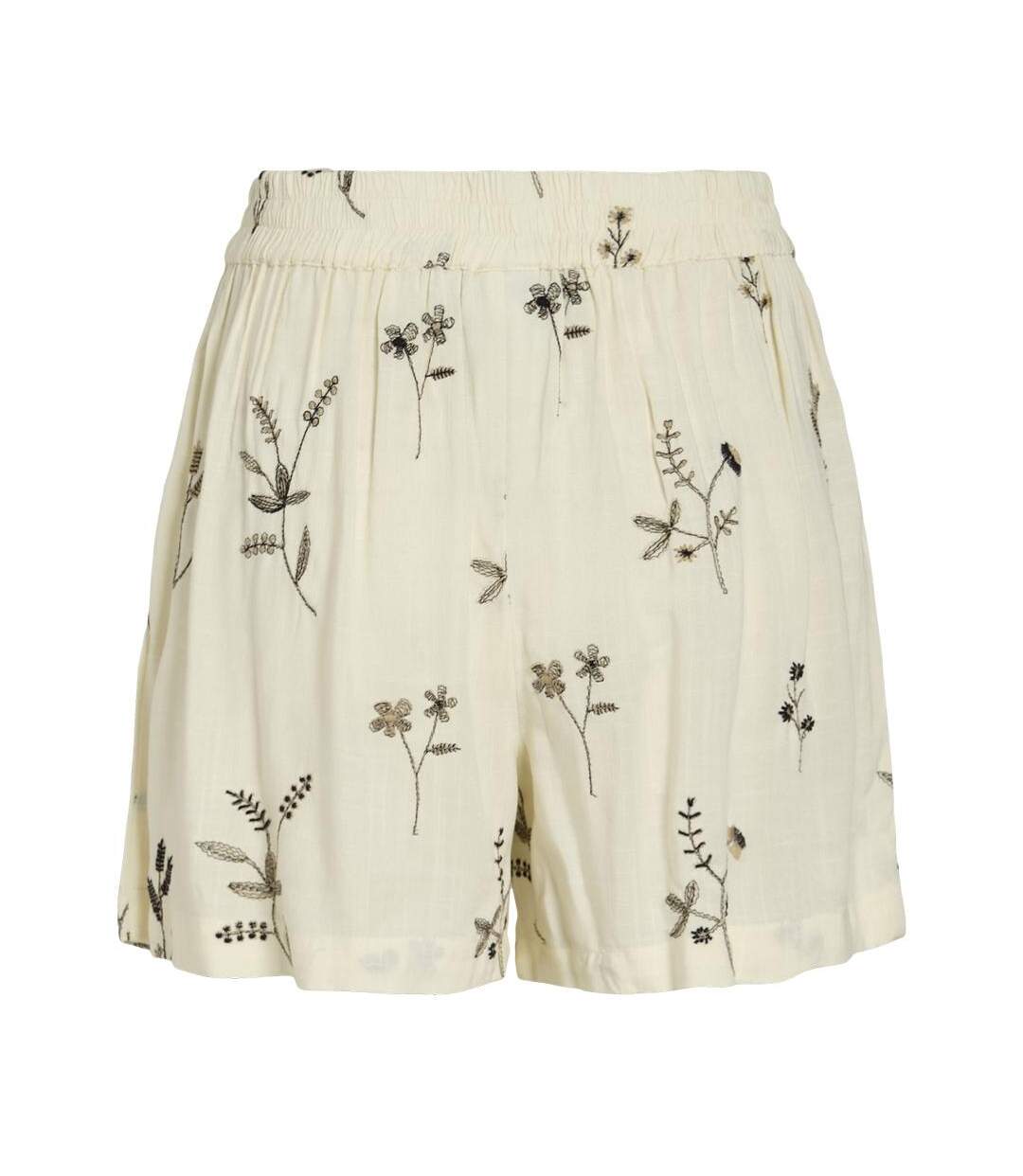 Short écru/noir femme vila viwillis-2
