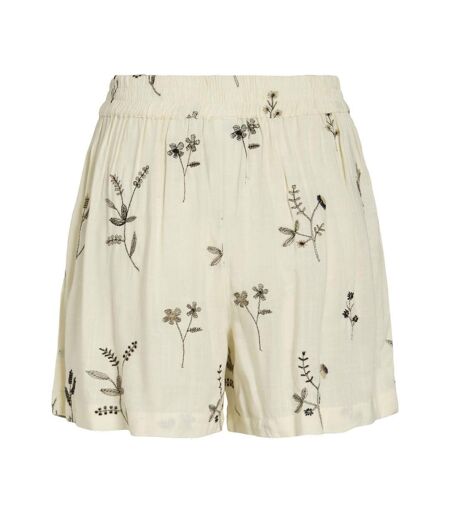 Short écru/noir femme vila viwillis