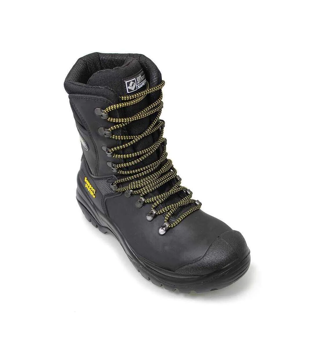 Bottines De Sécurité Combat Homme Noir Grisport-4