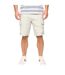 Mens Seaford Cargo Shorts Stone Grey Bewley & Ritch-3