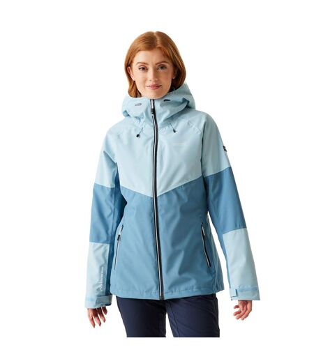 Womens/ladies Wentwood Ix 3 In 1 Waterproof Jacket Clear Sky Coronet Blue Regatta