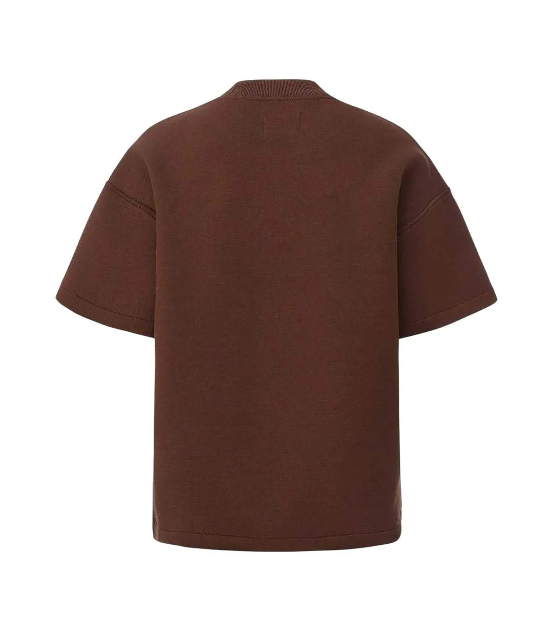 Mens Plain Scuba Comfort T-shirt Brown Firetrap-2