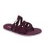 Tongs Pima Femme Rouge Bordeaux Hi-Tec-1