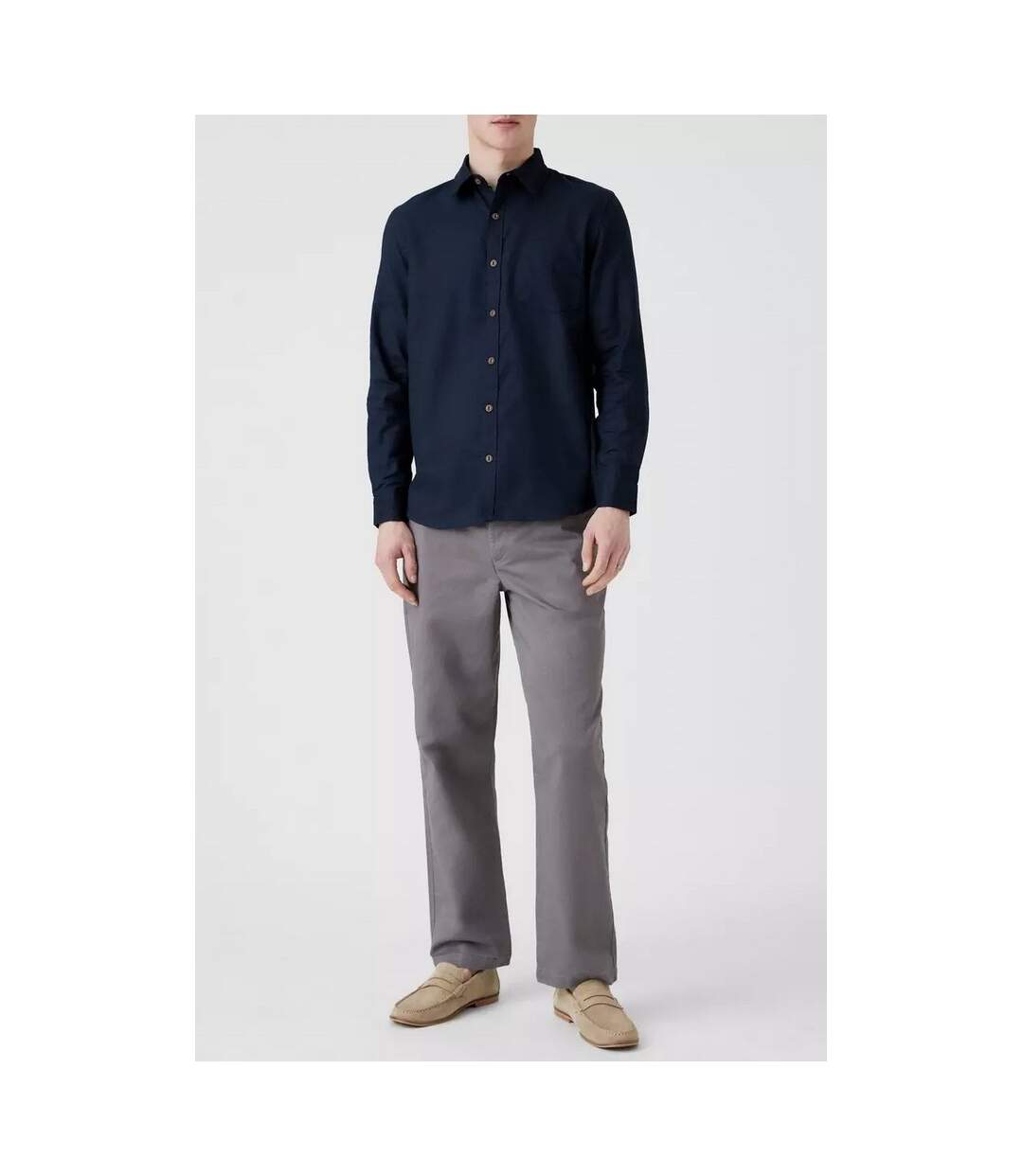 Chino premium homme gris Maine-4