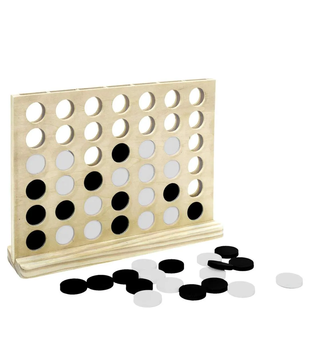 Jeu du 4 à la Suite Puissance 4 22cm Naturel-1