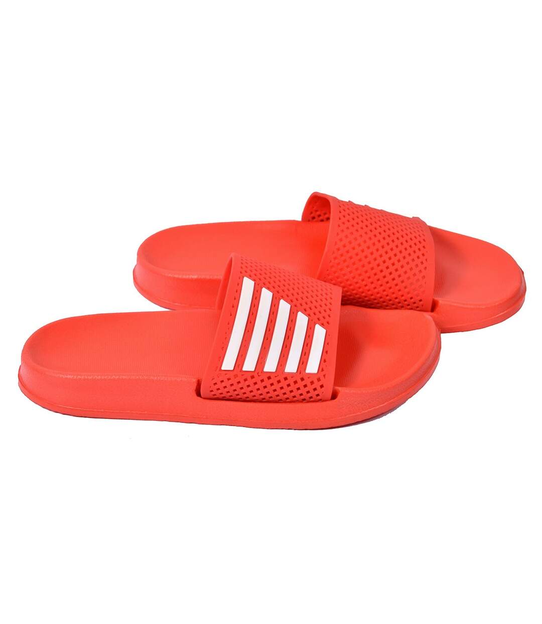 Claquette Femme antidérapante - Sandale de Piscine - PD7595 ROUGE-1