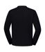 Mens Iconic Premium Sweatshirt Black Fruit Of The Loom-2