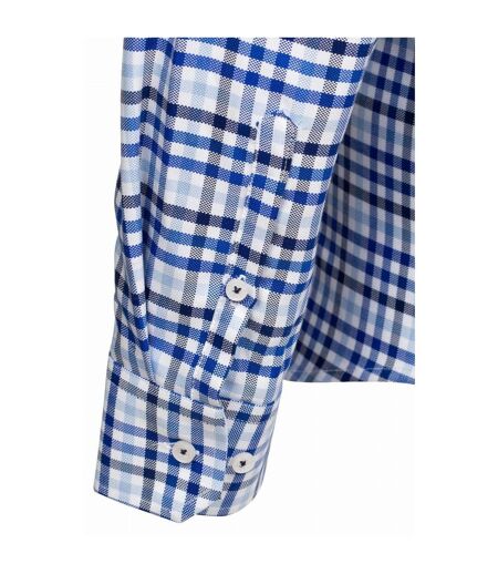 Chemise Motif/style À Carreaux Vincent Homme Rose Di Selentino
