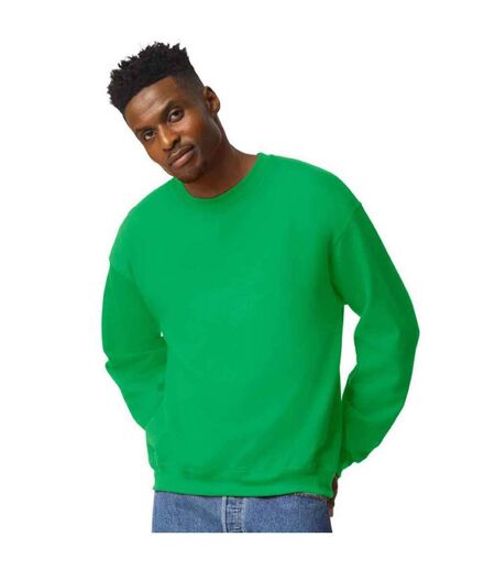 Mens heavy blend sweatshirt irish green Gildan
