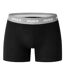 Pack Of 3  Mens Repeat Logo Boxer Briefs  Black Hugo-4