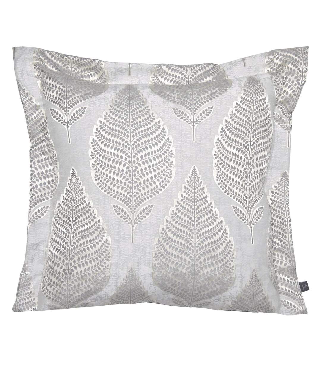 Treasure leaf cushion cover 50cm x 50cm pearl Prestigious Textiles-1