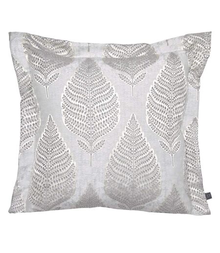Prestigious Textiles Treasure Leaf Throw Pillow Cover (Pearl) (50cm x 50cm)