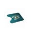 Tapis Contour WC Imprimé Ginkoblue 45x45cm Vert-2