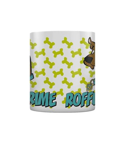 Scooby Doo - Mug ROFFEE RIME (Blanc / Vert / Marron) (Taille unique) - UTPM1438