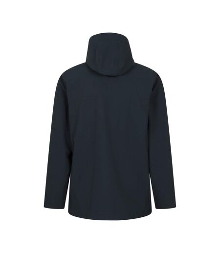 Mens Ridge Waterproof Jacket Navy Mountain Warehouse