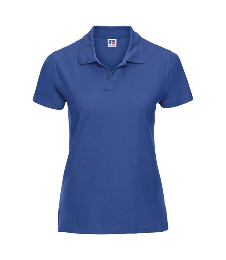 Russell - Polo 100% coton à manches courtes - Femme (Bleu roi vif) - UTRW3281
