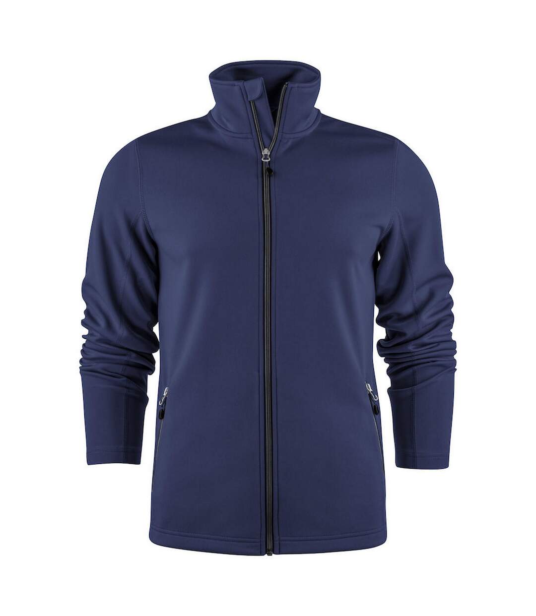 Mens Powerslide Sweat Jacket Navy Printer RED-1