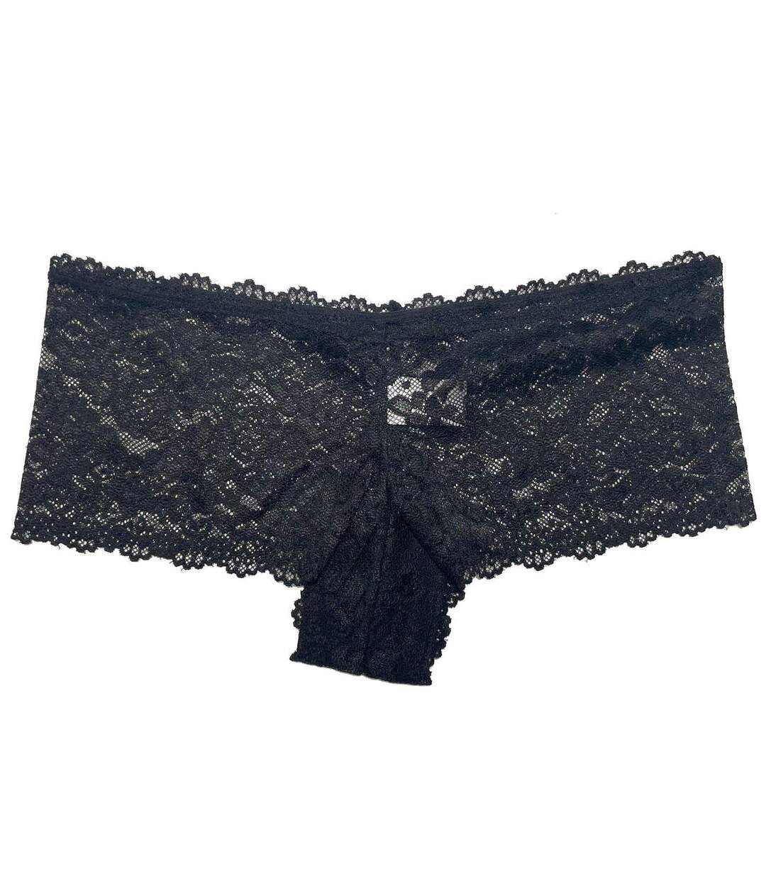 Pack Of 3  Womens/ladies Lace Briefs  Black Be You-3