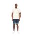 T-shirt seamtext homme blanc cassé Duck and Cover-3