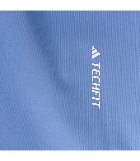 Womens/ladies Techfit Plus 7/8 Leggings Blue Adidas