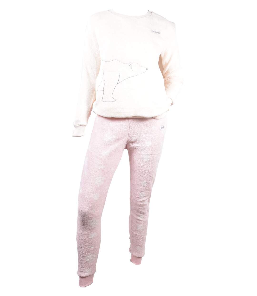 Pyjama Femme USHUAIA USHR002 ECRU