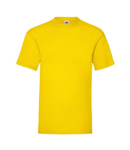 Fruit of the Loom Mens Valueweight T-Shirt (Yellow)