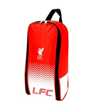Liverpool FC Official Soccer Fade Design Cleat Bag (Red/White) (One Size) - UTBS508