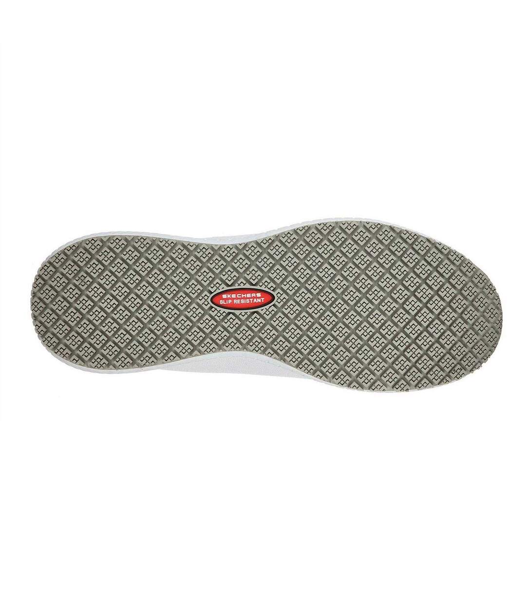 Mens Squad Sr Non Slip Trainers White Skechers-4