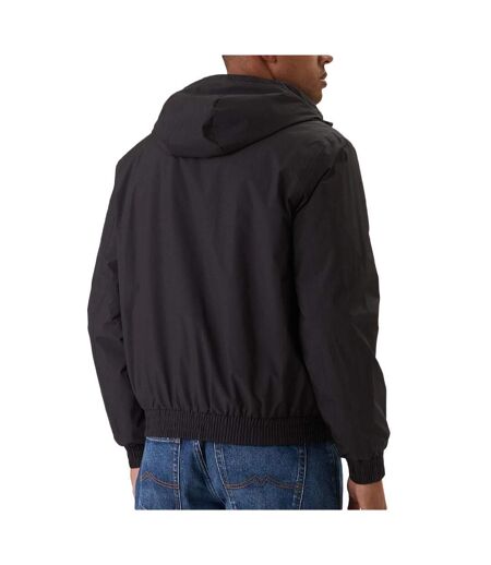 Veste noir  homme calvin klein jeans hooded ripstop