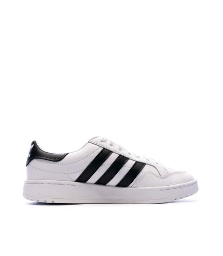 Baskets blanches homme adidas team court