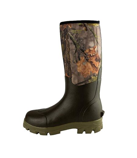 Mens Ashcombe Oak Leaf Neoprene Camo Wellington Boots Oak Camo Jack Pyke