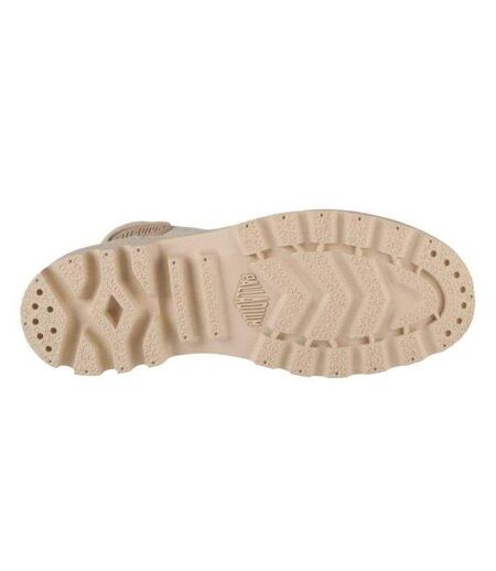 Bottines Pampa Hi Femme Beige Palladium