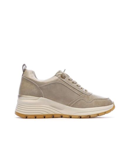 Baskets beige femme refresh 172938