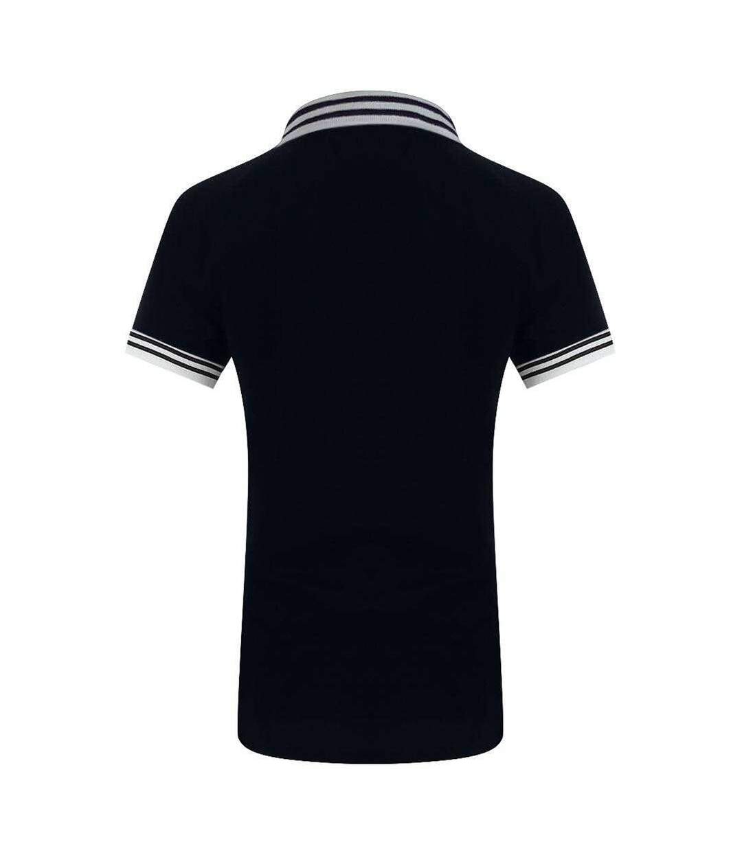 Polo Motif/style Cœur Homme Bleu Marine Foncé Love Moschino-2