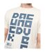 T-shirt squarelarge homme blanc cassé Duck and Cover-3