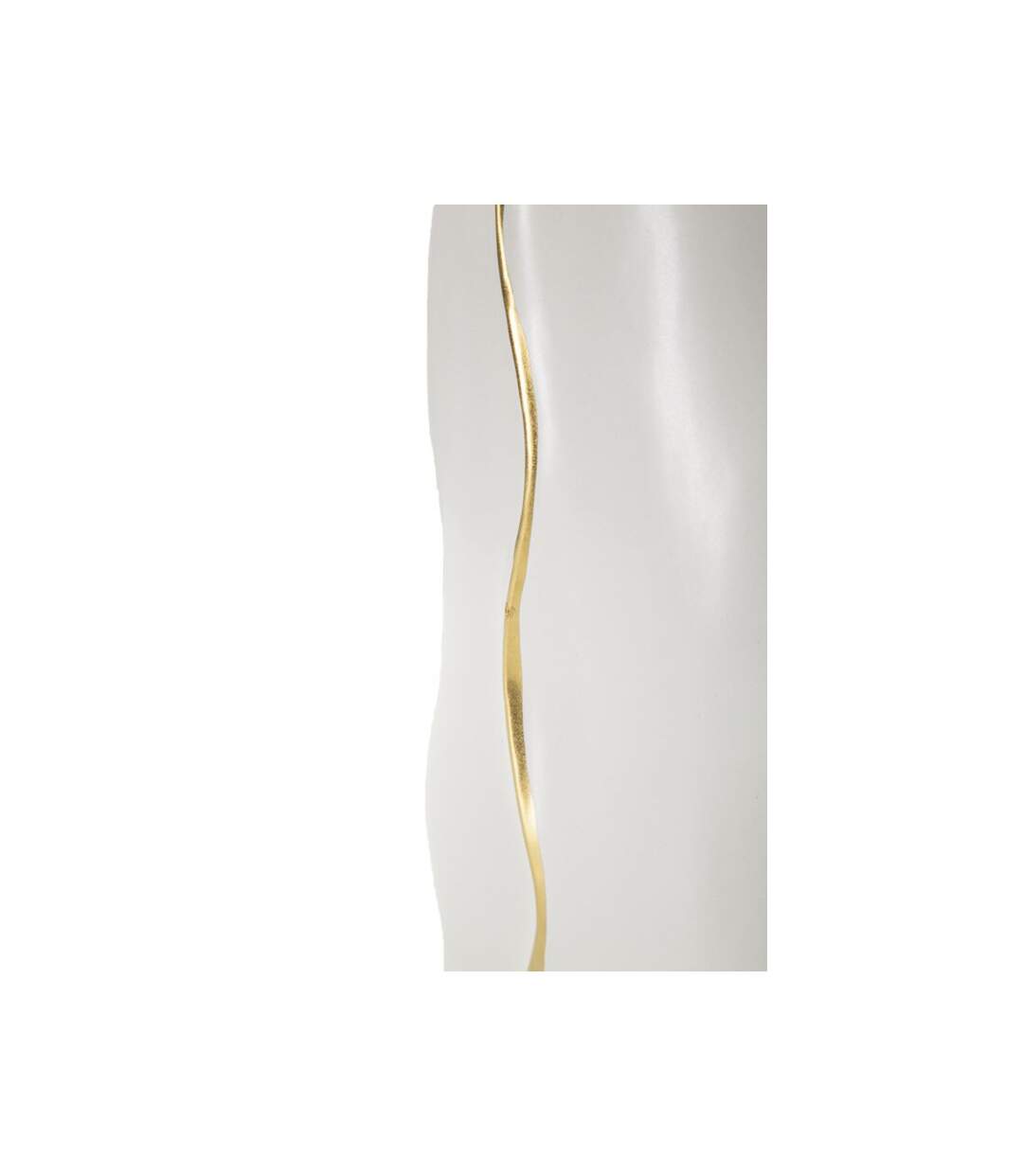 Vase Design en Céramique Uma 40cm Blanc-4