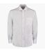 Mens premium corporate non-iron shirt white Kustom Kit