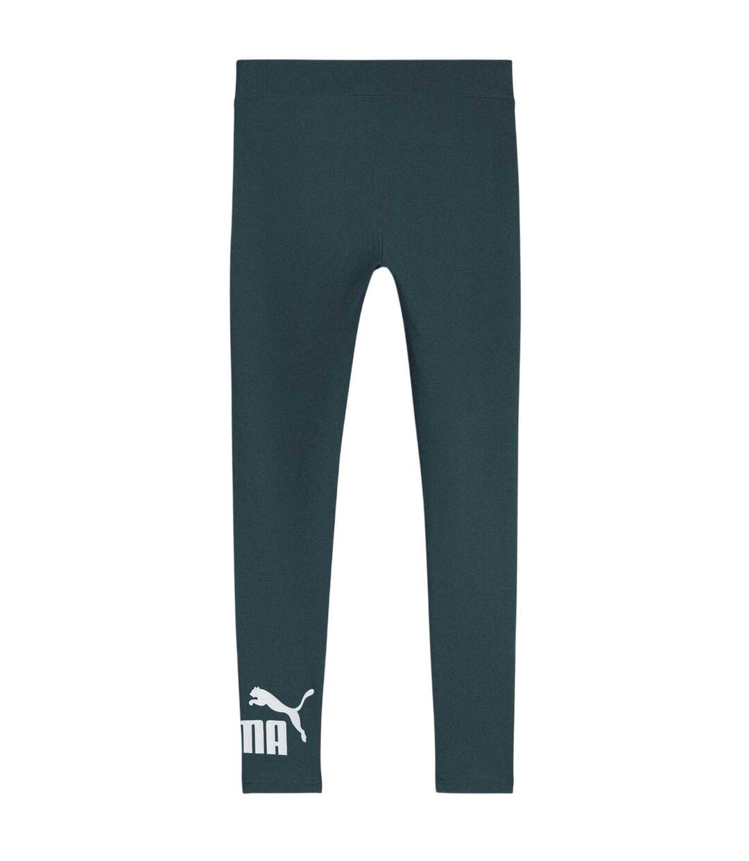 Womens/ladies No.1 Leggings Green Puma-2