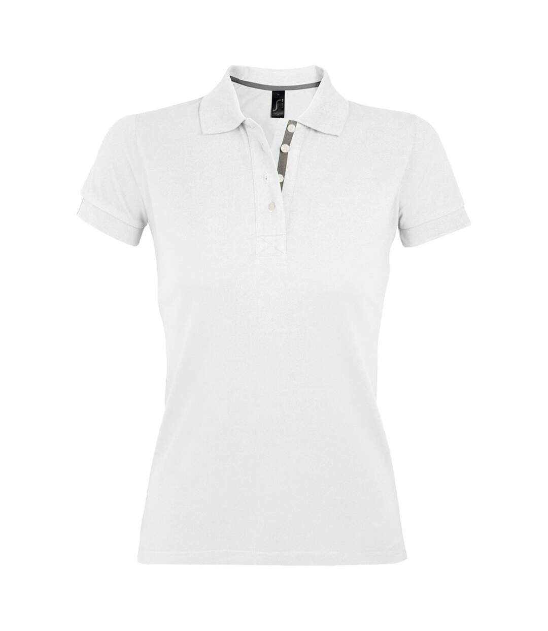 Polo Portland Femme Blanc SOLS-1