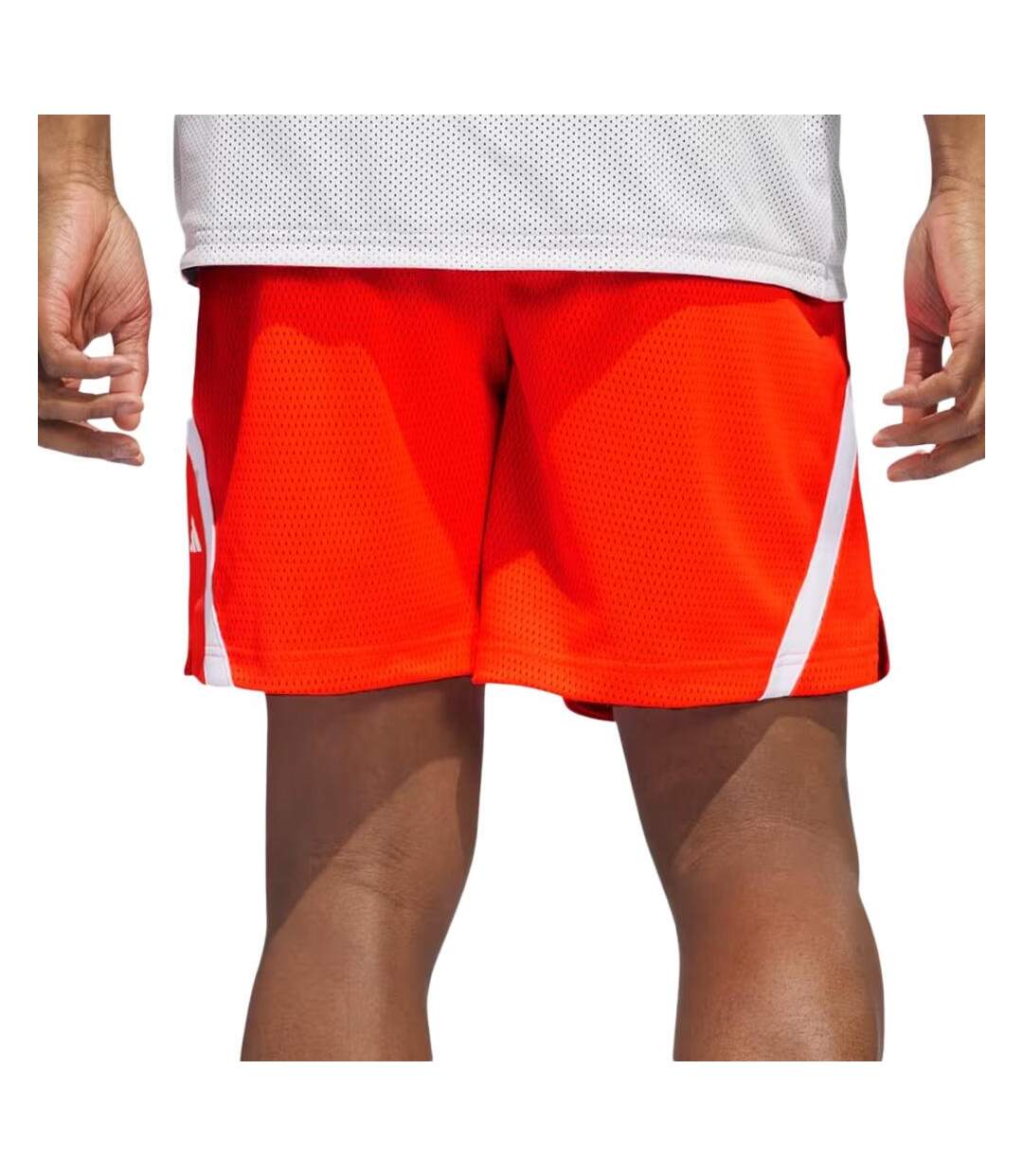 Short orange homme adidas select-2