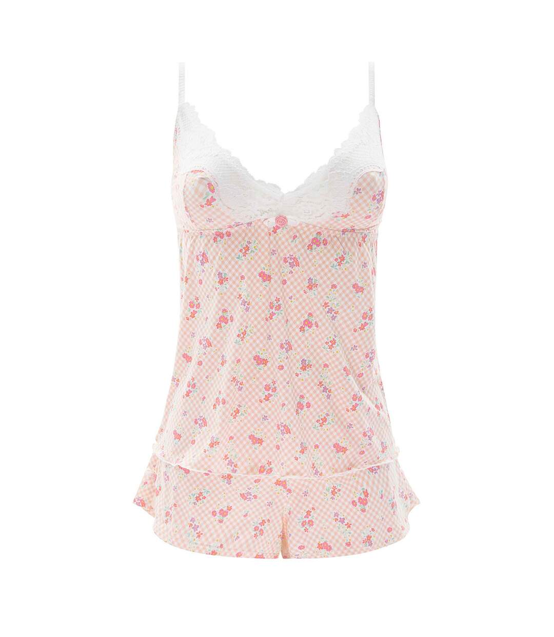 Top short blanc Camomille-1