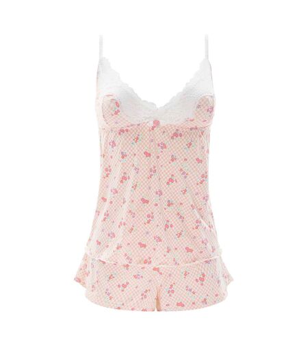 Top short blanc Camomille