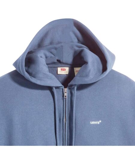 Womens/ladies everyday full zip hoodie indigo Levis